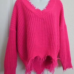 Hot Pink Sweater